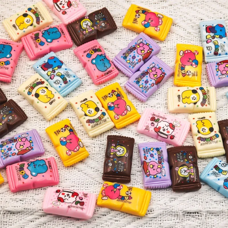 BT21 Mini Milk Candy Resin Charms Cute Cartoon Candy Ornaments DIY Jewelry Making Accessories
BT21 Mini Milk Candy Resin Charms Cute Cartoon Candy Ornaments DIY Jewelry Making Accessories