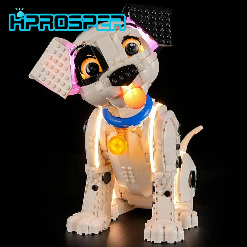 Hprosper 5V LED Lights for Lego 43269 101 Dalmatians Puppy Decorative Lamp With Battery Box
Hprosper 5V LED Lights for Lego 43269 101 Dalmatians Puppy Decorative Lamp With Battery Box