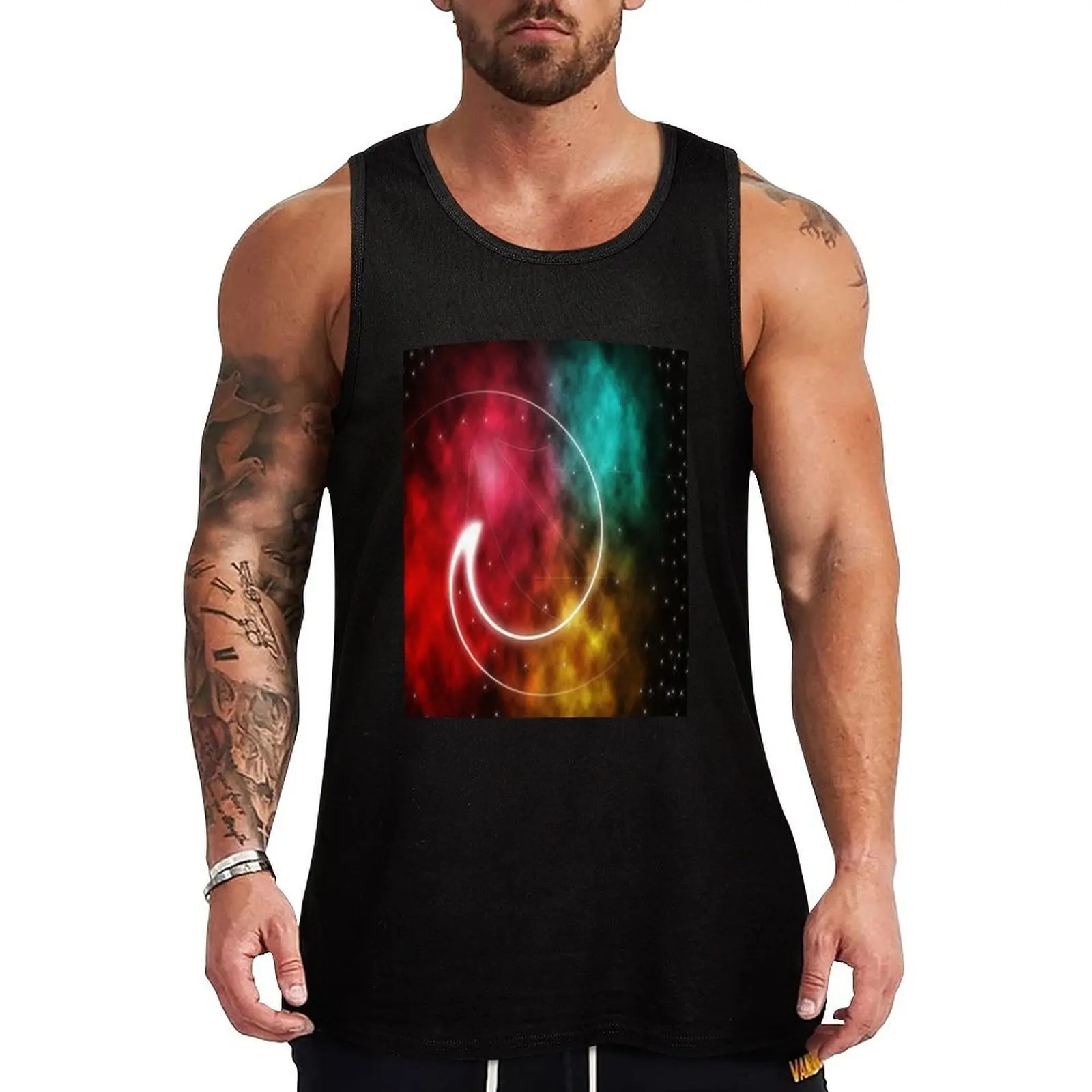 Universe Spiral Tank Top Loose Fit Casual Tank Top Breathable Daily Shirt
Universe Spiral Tank Top Loose Fit Casual Tank Top Breathable Daily Shirt