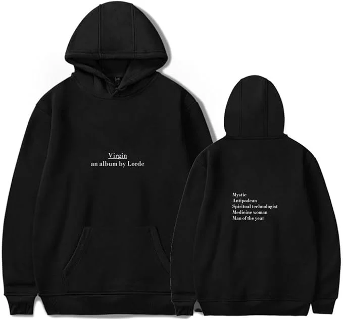 Толстовка Lorde Merch для женщин/мужчин, унисекс, толстовка с длинными рукавами, зимняя уличная одежда с капюшоном, топ
Толстовка Lorde Merch для женщин/мужчин, унисекс, толстовка с длинными рукавами, зимняя уличная одежда с капюшоном, топ
