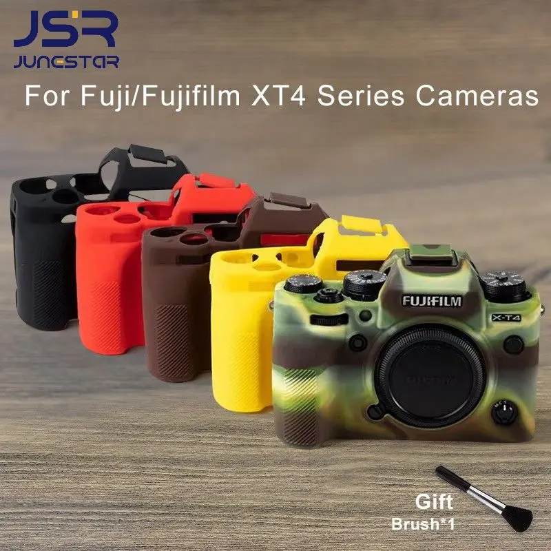 Для Fujifilm X-T4 Fuji XT4 силиконовая фотокамера чехол резиновая камера для Fujifilm XT4 Fuji
Для Fujifilm X-T4 Fuji XT4 силиконовая фотокамера чехол резиновая камера для Fujifilm XT4 Fuji