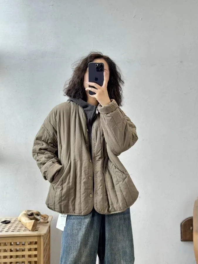 Зимнее шерстяное пальто Fce Jaet, свободное длинное пальто в полоску с v-образным вырезом в полоску в стиле ретро, корейское длинное пальто све
Зимнее шерстяное пальто Fce Jaet, свободное длинное пальто в полоску с v-образным вырезом в полоску в стиле ретро, корейское длинное пальто све