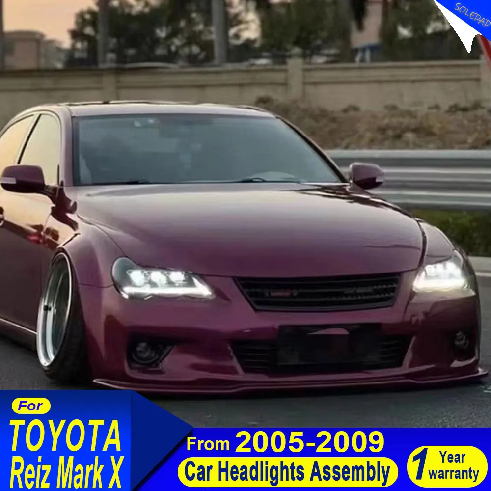 1 pair Car HeadLights For Toyota Mark X Reiz 2005-2009 Headlight Upgrade LED Front Signal Lamp Tool Accessories Plug and play
1 pair Car HeadLights For Toyota Mark X Reiz 2005-2009 Headlight Upgrade LED Front Signal Lamp Tool Accessories Plug and play