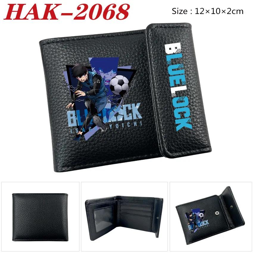 Blue Lock Anime Pu Leather Printed Black Snap Button Wallet Isagi Yoichi Bachira Meguru Student Card Holder For Anime Fans Gift
Blue Lock Anime Pu Leather Printed Black Snap Button Wallet Isagi Yoichi Bachira Meguru Student Card Holder For Anime Fans Gift
