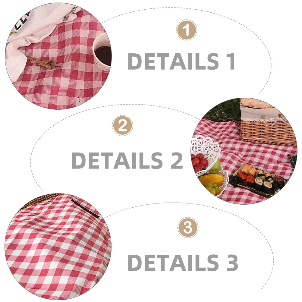 Thick Picnic Blanket Plaid Outdoor Cushion Beach Mat Design Ideal for Picnic Trips Family Outdoor Activities
Thick Picnic Blanket Plaid Outdoor Cushion Beach Mat Design Ideal for Picnic Trips Family Outdoor Activities