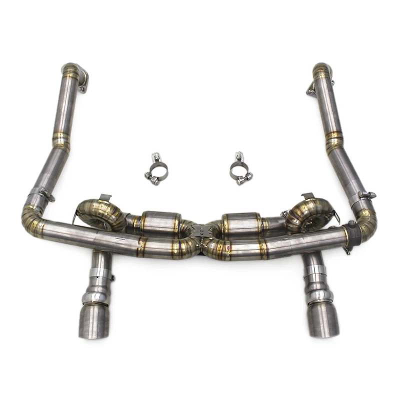 Catback Exhaust For Porsche 718 Boxster/Cayman 2.0T 2016-2023 Upgrades GT4 Escape Titanium Pipe Muffler Exhaust System
Catback Exhaust For Porsche 718 Boxster/Cayman 2.0T 2016-2023 Upgrades GT4 Escape Titanium Pipe Muffler Exhaust System