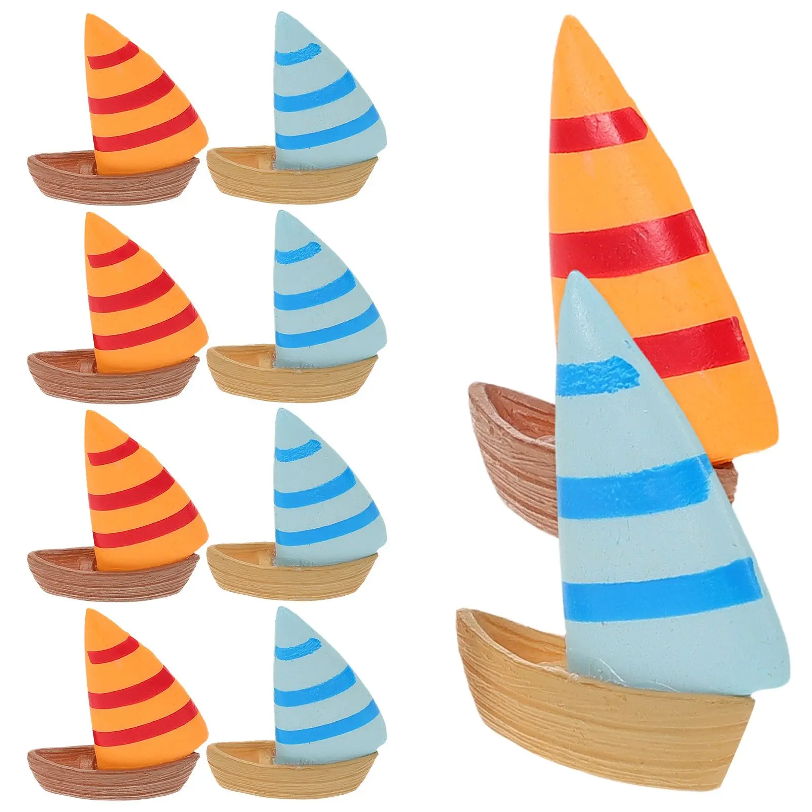 10 Pcs Ornaments Mini Statue Creative Gardening Props Nautical Sailboat Landscape Ornament Home Bonsai Landscape DIY Accessories
10 Pcs Ornaments Mini Statue Creative Gardening Props Nautical Sailboat Landscape Ornament Home Bonsai Landscape DIY Accessories