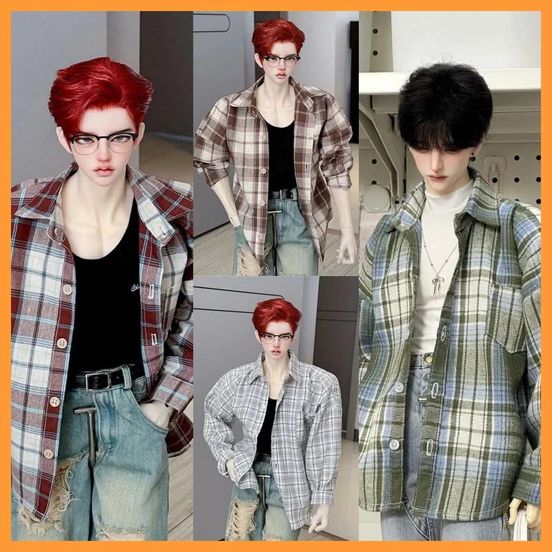 【Only Clothes】1/3 1/4 Scale Multi Colored Loose Checkered Shirt Casual Coat for MaoKeKe Alang Body id75 dz75 Big Dolls
【Only Clothes】1/3 1/4 Scale Multi Colored Loose Checkered Shirt Casual Coat for MaoKeKe Alang Body id75 dz75 Big Dolls