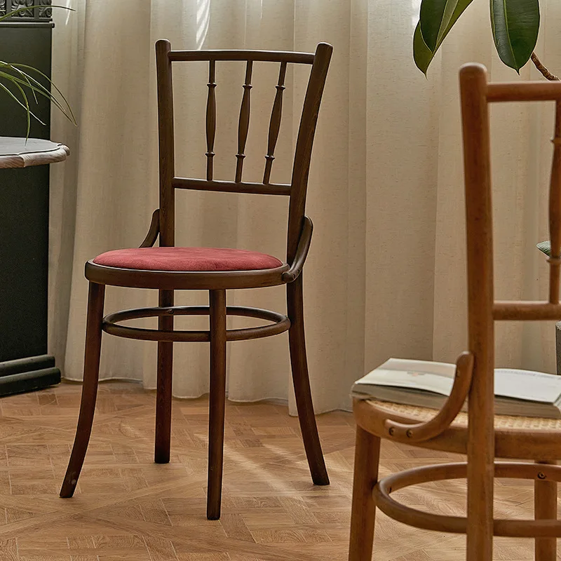 French solid wood dining chair retro ton chair coffee shop restaurant sonnet chair
French solid wood dining chair retro ton chair coffee shop restaurant sonnet chair