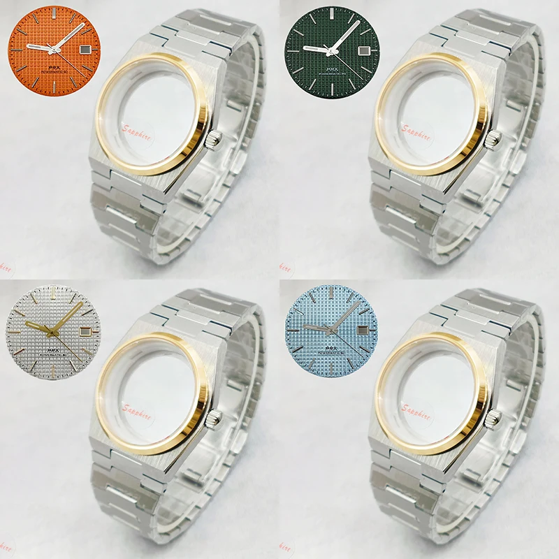 Mod NH35 PRX Super Player Case Sapphire Glass Cases Fits 4R35 4R36 NH35 NH36 Movement Transparent Back Cover PRX Watch Case
Mod NH35 PRX Super Player Case Sapphire Glass Cases Fits 4R35 4R36 NH35 NH36 Movement Transparent Back Cover PRX Watch Case