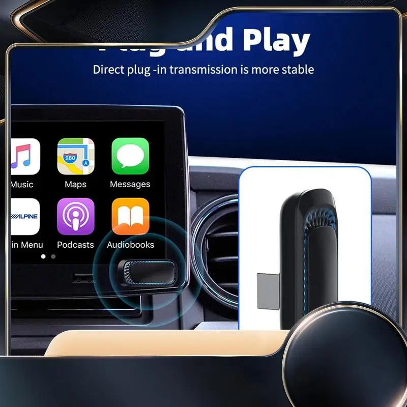 Беспроводной адаптер Carplay Smart Box Plug and Play Bluetooth Wi-Fi-приемник для проводных автомобилей Carplay Прочный Простота в использовании -USB
Беспроводной адаптер Carplay Smart Box Plug and Play Bluetooth Wi-Fi-приемник для проводных автомобилей Carplay Прочный Простота в использовании -USB