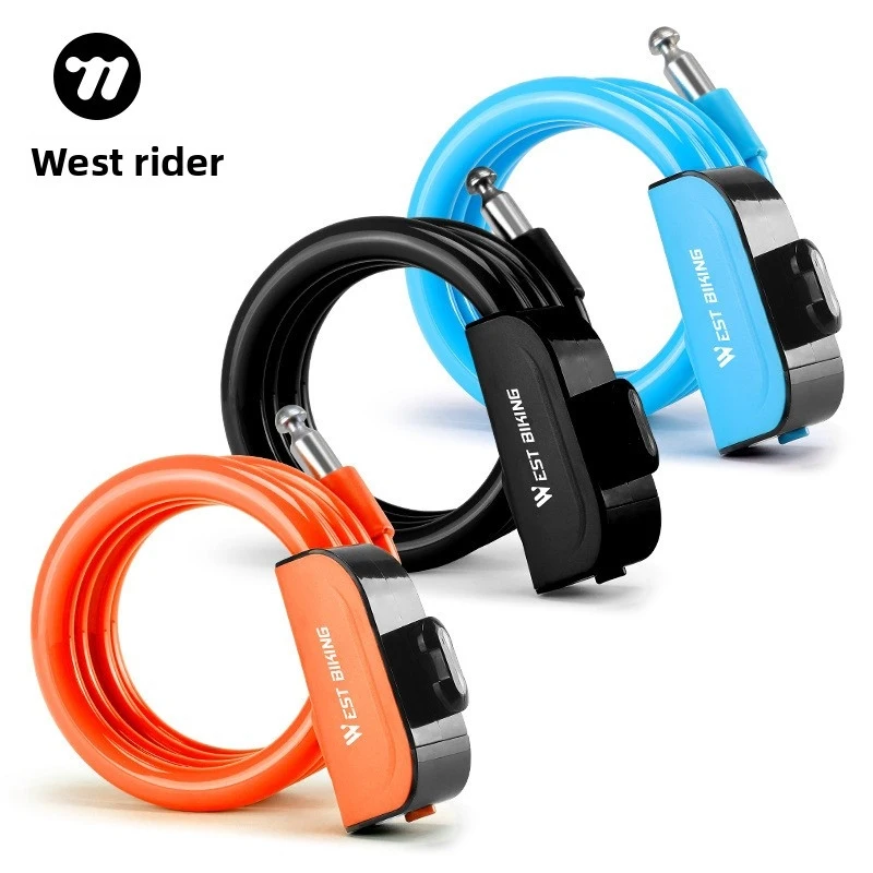 Bicycle Lock with PVC Covered Steel Cable - Anti-Theft, Waterproof, Portable, Extra Long & Thickened for Mountain Bike Security
Bicycle Lock with PVC Covered Steel Cable - Anti-Theft, Waterproof, Portable, Extra Long & Thickened for Mountain Bike Security