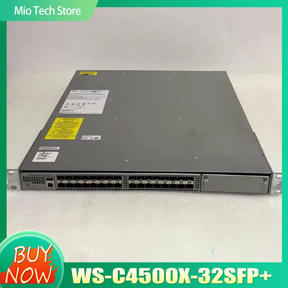 For CI-S-CO WS-C4500X-32SFP+ 32 port SFP+10G 10 Gigabit Core Enterprise Switch
For CI-S-CO WS-C4500X-32SFP+ 32 port SFP+10G 10 Gigabit Core Enterprise Switch