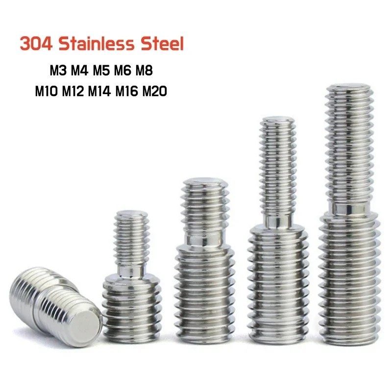 1~10pcs M3M4M5M6M8M10M12M14M16M20 304 A2 Stainless Steel Thread Adapter Male to Male Double Head Transfer Screw Reducing Bolt
1~10pcs M3M4M5M6M8M10M12M14M16M20 304 A2 Stainless Steel Thread Adapter Male to Male Double Head Transfer Screw Reducing Bolt