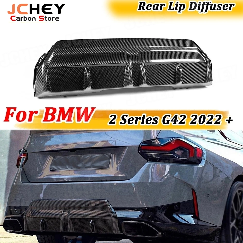 Carbon Fiber Rear Lip Diffuser Spoiler For BMW 2 Series G42 M235i M240i Coupe 2022 + Rear Lip Extension Chin Guard Body Kits
Carbon Fiber Rear Lip Diffuser Spoiler For BMW 2 Series G42 M235i M240i Coupe 2022 + Rear Lip Extension Chin Guard Body Kits