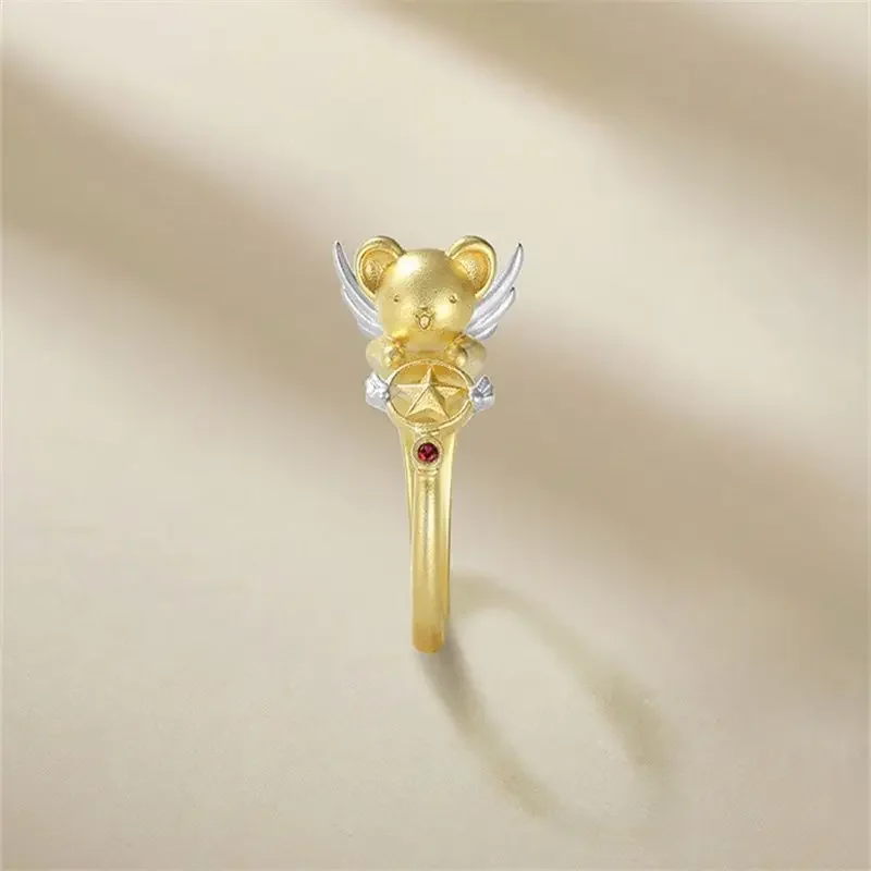 Anime Cardcaptor Sakura Ring Creative Cartoon CERBERUS Accessories Fashion Peripheral Role Toys Kids Birthday Gifts
Anime Cardcaptor Sakura Ring Creative Cartoon CERBERUS Accessories Fashion Peripheral Role Toys Kids Birthday Gifts