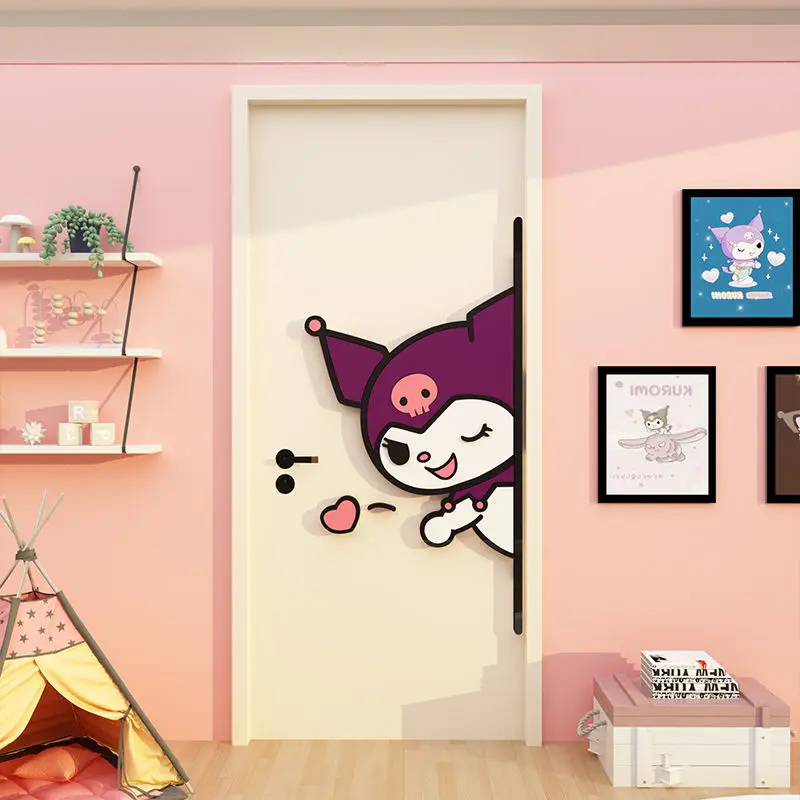 Kawaii Sanrio Children's Room Bedroom Door Decorative Painting Wall Sticker Three-Dimensional Acrylic Stickers Kuromi Child Gift
Kawaii Sanrio Children's Room Bedroom Door Decorative Painting Wall Sticker Three-Dimensional Acrylic Stickers Kuromi Child Gift