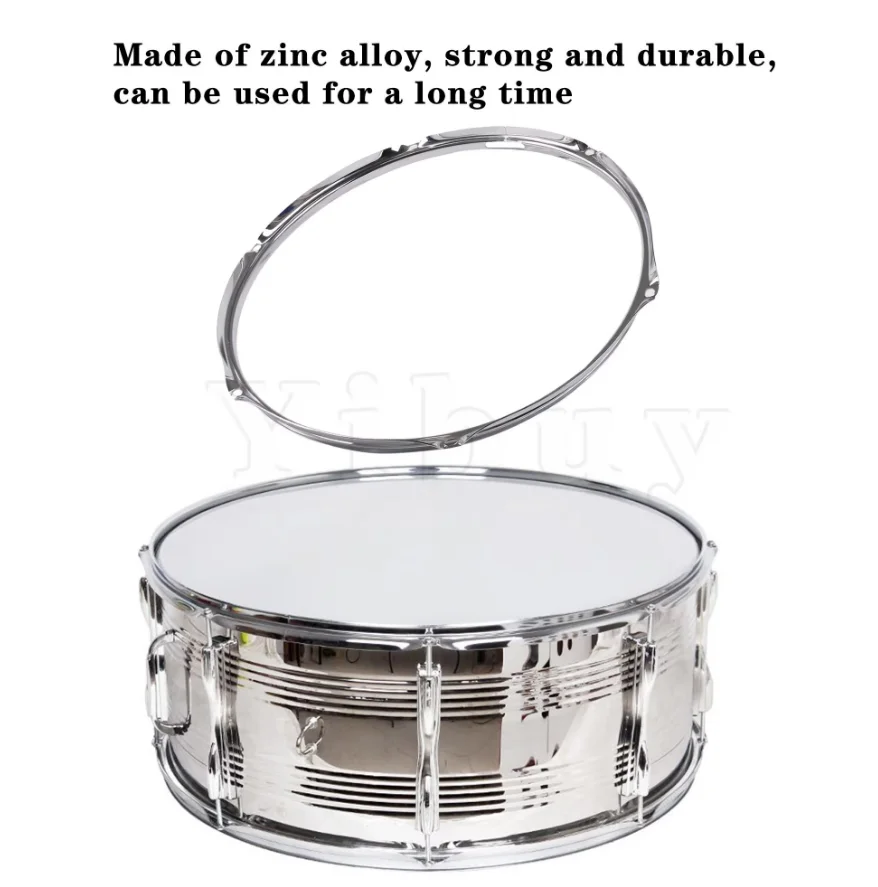 Yibuy 13 Inch 6 Lug Drum Rim Hoop Lower Hoop Drum Hardware
Yibuy 13 Inch 6 Lug Drum Rim Hoop Lower Hoop Drum Hardware