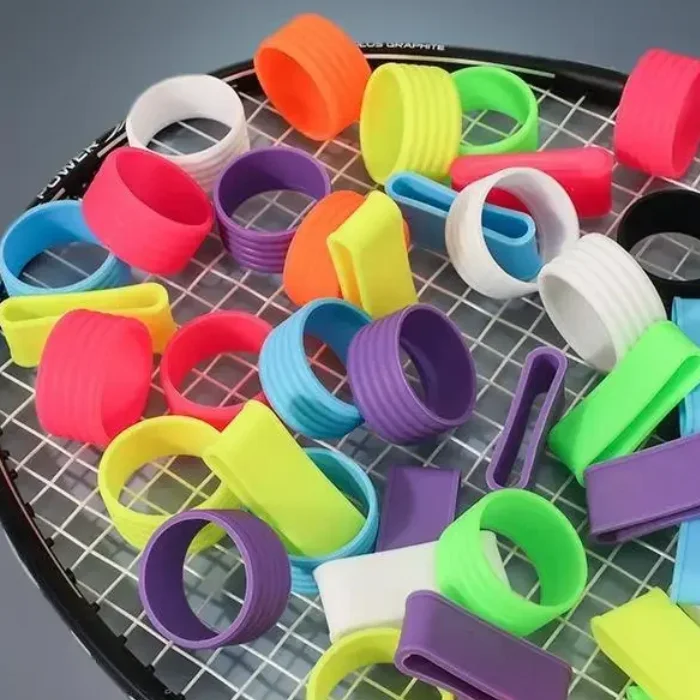 Силиконовое кольцо для теннисной ракетки, 4 шт./лот, резиновая поглощающая лента с ручкой, фиксированная растягивающаяся ручка, аксессуары для тенниса
Силиконовое кольцо для теннисной ракетки, 4 шт./лот, резиновая поглощающая лента с ручкой, фиксированная растягивающаяся ручка, аксессуары для тенниса