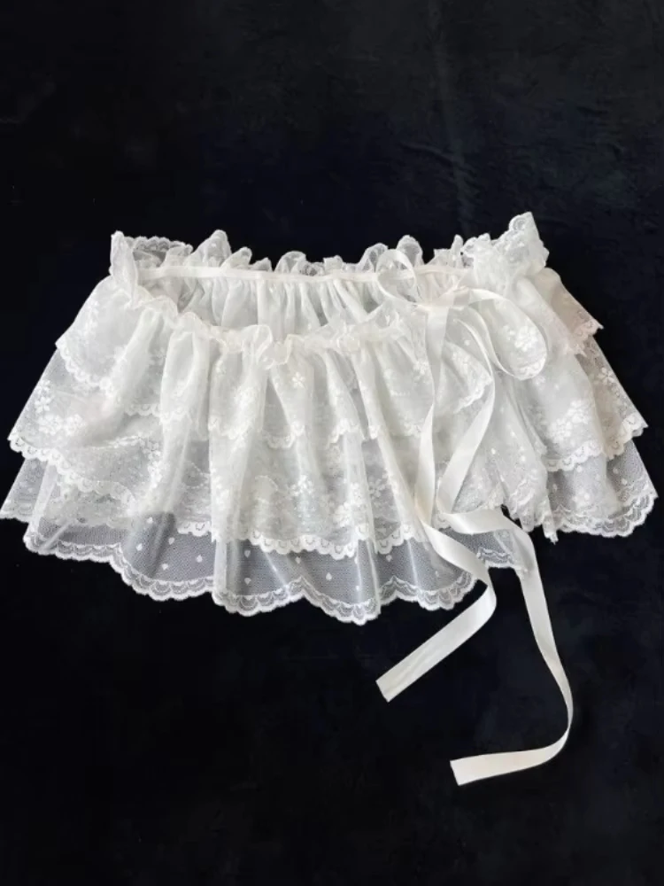 Корейская женская юбка 2025 Faldas Mujer De Moda, кружевная повязка Jupe, модная летняя модная летняя юбка Saia с оборками, прозрачные милые мини-юбки
Корейская женская юбка 2025 Faldas Mujer De Moda, кружевная повязка Jupe, модная летняя модная летняя юбка Saia с оборками, прозрачные милые мини-юбки