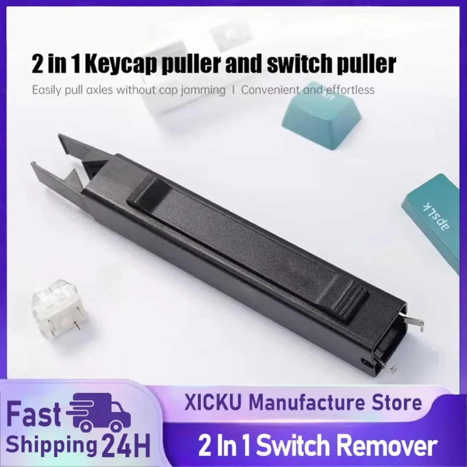 2 In 1 Switch Puller Keycap Puller Key Switch Keycap Puller DIY Cleaning Tool for Mechanical Keyboard Gaming Keyboard Switches
2 In 1 Switch Puller Keycap Puller Key Switch Keycap Puller DIY Cleaning Tool for Mechanical Keyboard Gaming Keyboard Switches