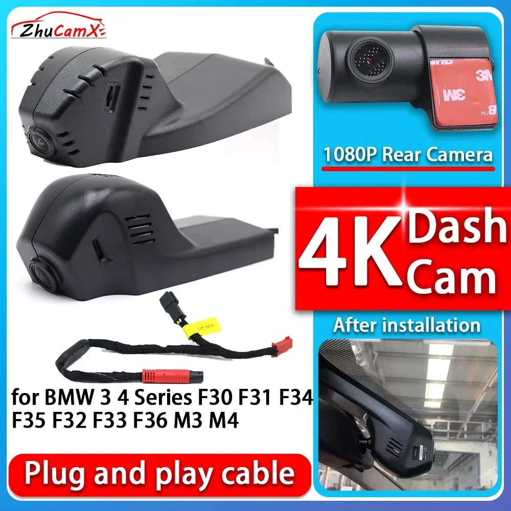 4K 2160P Plug and Play DVR Dash Cam Video Night Vision for BMW 3 4 Series F30 F31 F34 F35 F32 F33 F36 M3 M4
4K 2160P Plug and Play DVR Dash Cam Video Night Vision for BMW 3 4 Series F30 F31 F34 F35 F32 F33 F36 M3 M4