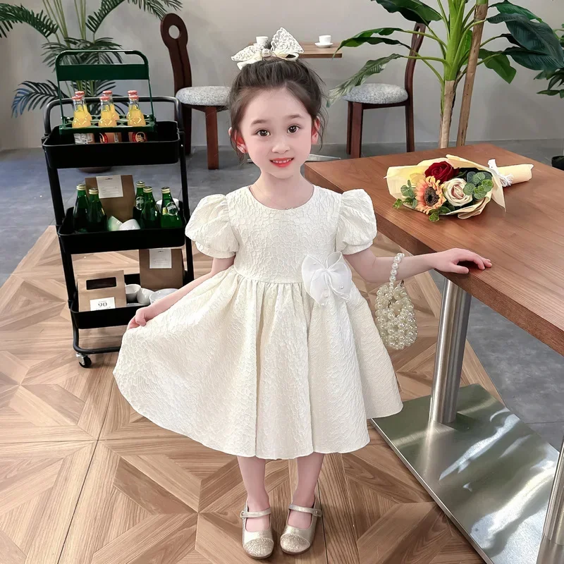 Summer Baby Girls Dresses for Party and Wedding Bow Lace Princess Dress Elegant Children Dress 2-8 Years Clothing Kids Clothes
Summer Baby Girls Dresses for Party and Wedding Bow Lace Princess Dress Elegant Children Dress 2-8 Years Clothing Kids Clothes