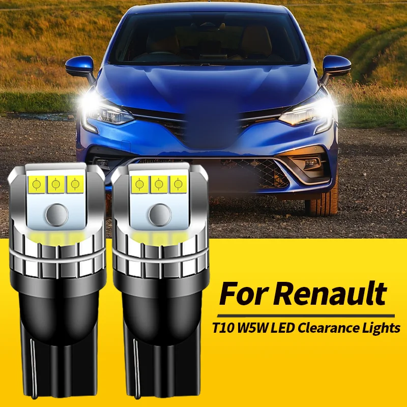 2шт T10 W5W светодиодные габаритные фонари Canbus для Renault Clio 2 3 4 2002-18 Koleos 1 08-16 Logan 1 04-15 Master 2 3 автомобильные аксессуары
2шт T10 W5W светодиодные габаритные фонари Canbus для Renault Clio 2 3 4 2002-18 Koleos 1 08-16 Logan 1 04-15 Master 2 3 автомобильные аксессуары