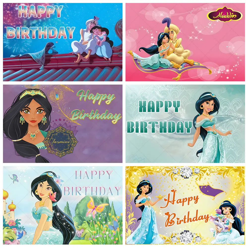 Disney Princess Jasmine Aladdin Theme Custom Sweet Girl Birthday Party Room Decor Banner Offer Portrait Photography Studio Props
Disney Princess Jasmine Aladdin Theme Custom Sweet Girl Birthday Party Room Decor Banner Offer Portrait Photography Studio Props