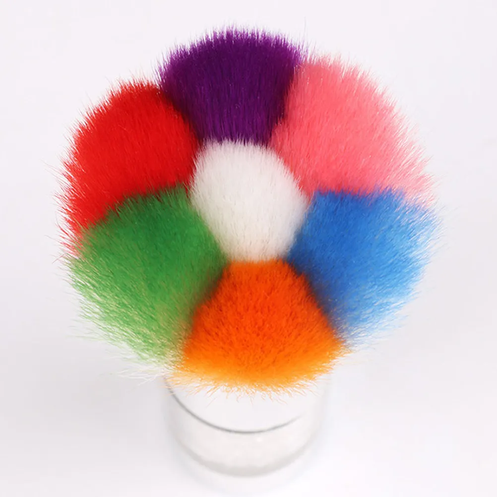 Rainbow Nail Dust Brush Soft Wool Bristles Easy Grip Ergonomic Design for Acrylic Nail Cleaning Powder Application Manicure
Rainbow Nail Dust Brush Soft Wool Bristles Easy Grip Ergonomic Design for Acrylic Nail Cleaning Powder Application Manicure