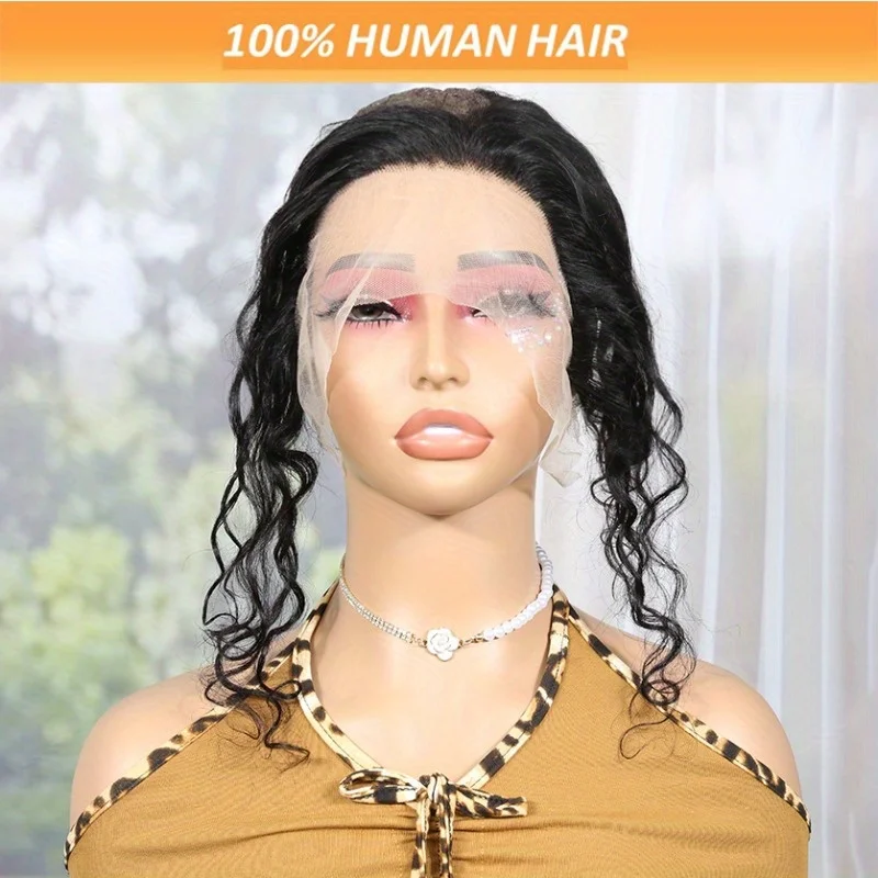 Свободная глубокая волна 13x5x1, прозрачная Т-образная часть, кружевная фронтальная шапочка для париков из человеческих волос, 100% человеческие волосы с регулируемым ремешком 
Свободная глубокая волна 13x5x1, прозрачная Т-образная часть, кружевная фронтальная шапочка для париков из человеческих волос, 100% человеческие волосы с регулируемым ремешком