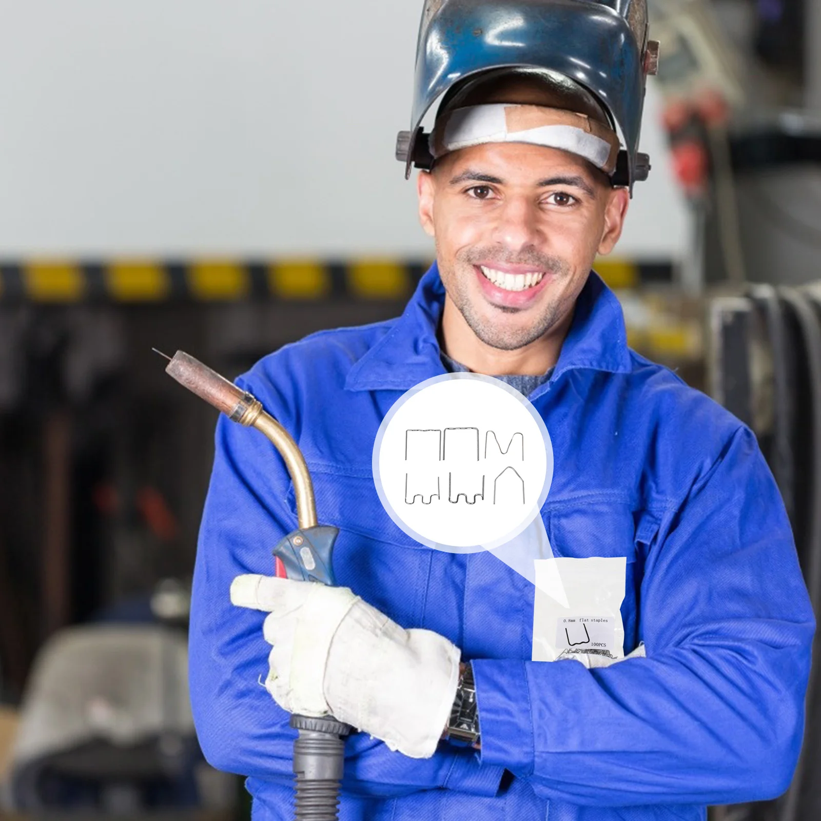 600Pcs Welding Hot Stapler Plastic Welding Rods Car Bumper Repair Tool Auto Repair Accessories Bumper Repairing Rods
600Pcs Welding Hot Stapler Plastic Welding Rods Car Bumper Repair Tool Auto Repair Accessories Bumper Repairing Rods