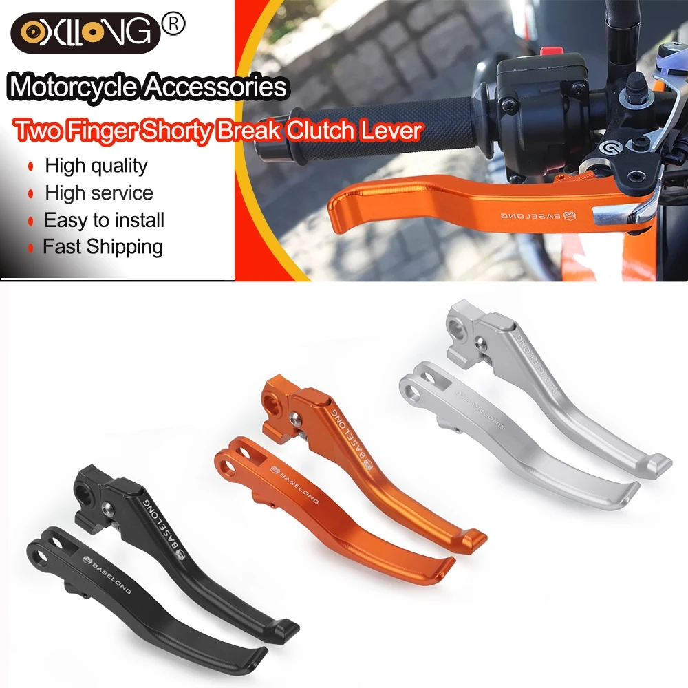 Motorcycle Accessories Two Finger Shorty Break Clutch Lever For 690 Duke / 690 Duke R /1190 Adventure R ADV 2014 2015 2016-2018
Motorcycle Accessories Two Finger Shorty Break Clutch Lever For 690 Duke / 690 Duke R /1190 Adventure R ADV 2014 2015 2016-2018