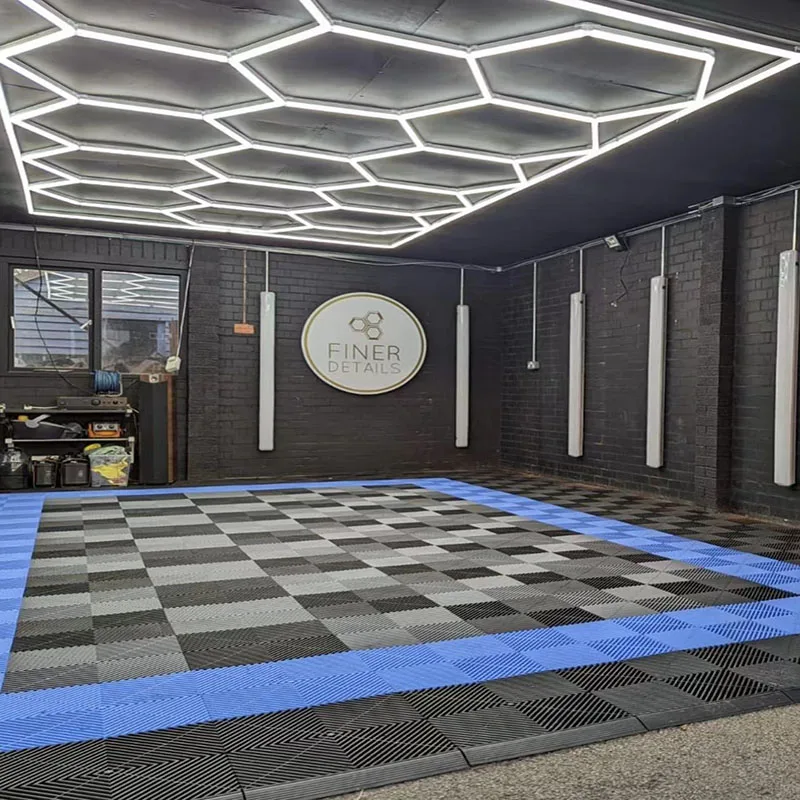 Hexagon Grid Honeycomb Led Ceiling Lights For Auto Detailing Shop Led Light For Car Wash Garage
Hexagon Grid Honeycomb Led Ceiling Lights For Auto Detailing Shop Led Light For Car Wash Garage