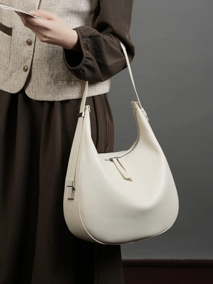 Korean style Genuine Leather Underarm Bag Luxury Design Shoulder Crossbody Bag Ladies Handbag Cow Leather Gift Bag For Women
Korean style Genuine Leather Underarm Bag Luxury Design Shoulder Crossbody Bag Ladies Handbag Cow Leather Gift Bag For Women