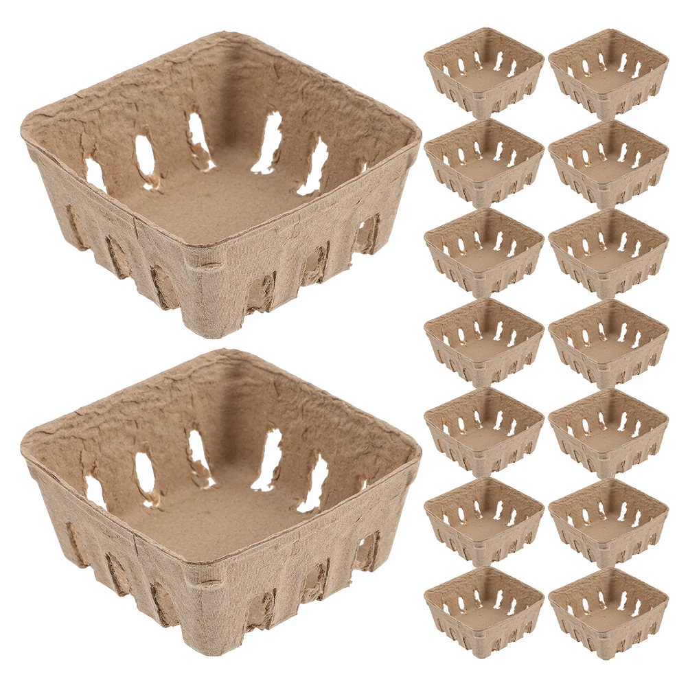 35 Pcs Fruit Tray Veggie Basket Packing Box Berry Containers Corrugated Paper Plates Lightweight Design Versatile Usage Home
35 Pcs Fruit Tray Veggie Basket Packing Box Berry Containers Corrugated Paper Plates Lightweight Design Versatile Usage Home
