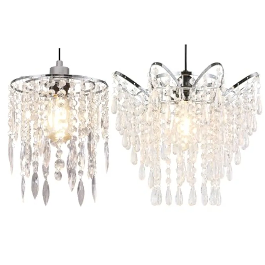 Chandelier Shades Mini crystal light Acrylic Beaded hanging lamp Modern 2/3-Tiers pendant light Sparkling Ceiling Decor Lampsha
Chandelier Shades Mini crystal light Acrylic Beaded hanging lamp Modern 2/3-Tiers pendant light Sparkling Ceiling Decor Lampsha