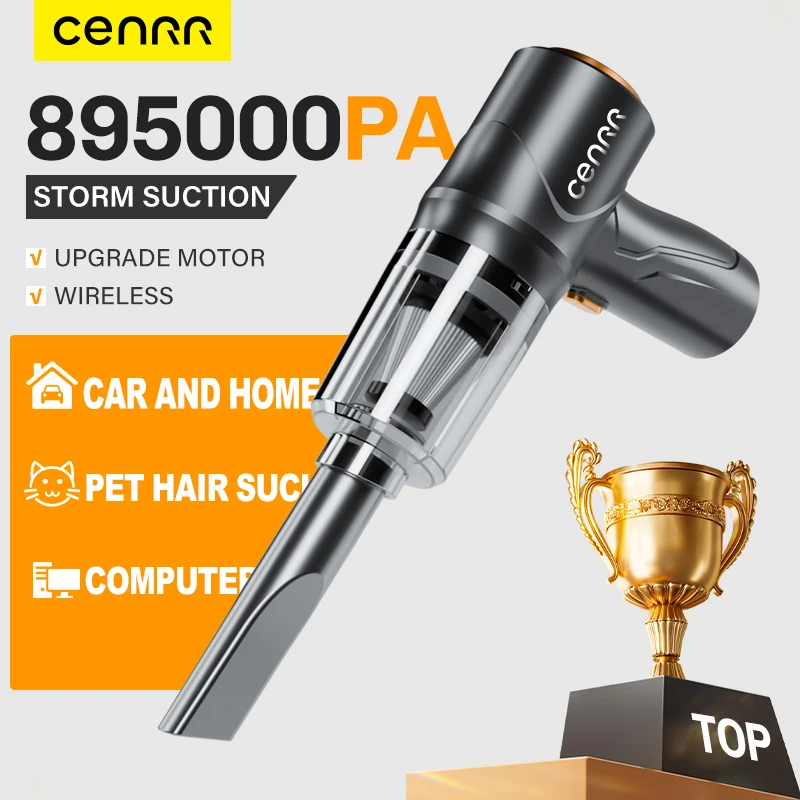 CENRR Mini Car Vacuum Cleaner Cordless Powerful Wireless Cleaner Cleaning for Car Machine HandHeld Portable Car Vacuum Cleaners
CENRR Mini Car Vacuum Cleaner Cordless Powerful Wireless Cleaner Cleaning for Car Machine HandHeld Portable Car Vacuum Cleaners