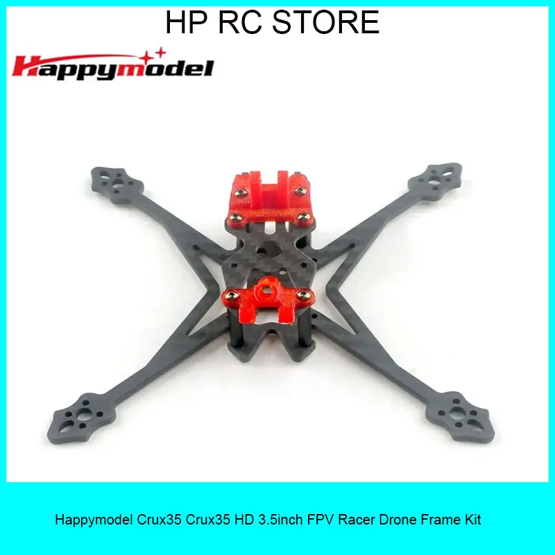 HappyModel Crux35 3.5inch FPV Racer Drone Carbon Fiber Frame Kit - High-Strength RC Quadcopter Parts
HappyModel Crux35 3.5inch FPV Racer Drone Carbon Fiber Frame Kit - High-Strength RC Quadcopter Parts