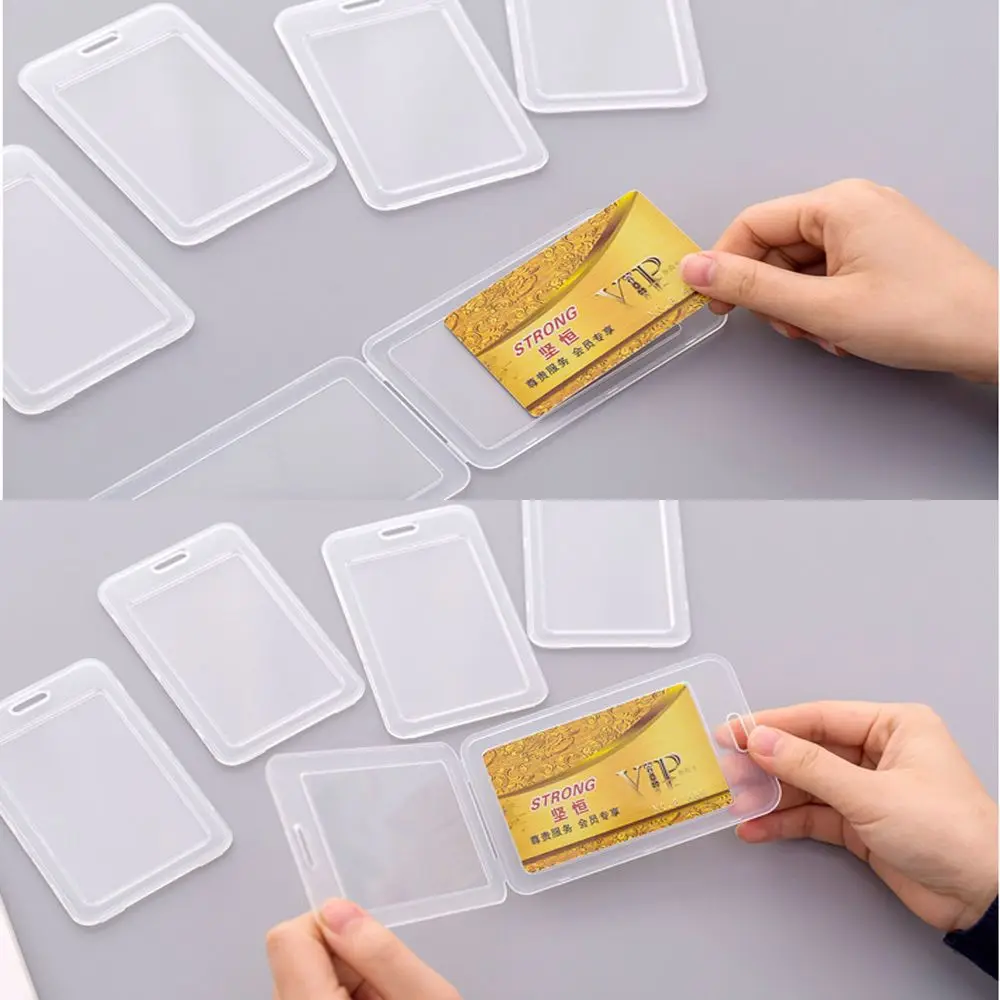 Safety Work Card Holder Plastic Business Card Case Transparent Protection Sleeve IC Card Holder
Safety Work Card Holder Plastic Business Card Case Transparent Protection Sleeve IC Card Holder