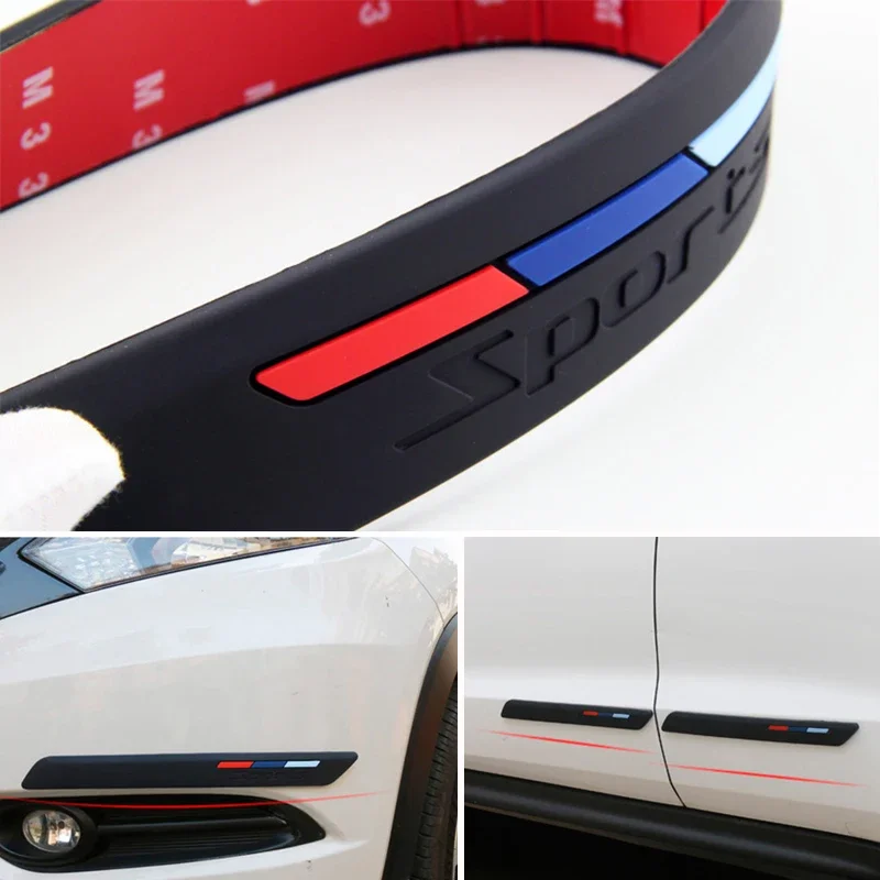 Universal Car Front Rear Bumper Protector Corner Guard Scratch Strip Sticker Rubber Black Auto Bumper Protection Adhesive Plate
Universal Car Front Rear Bumper Protector Corner Guard Scratch Strip Sticker Rubber Black Auto Bumper Protection Adhesive Plate