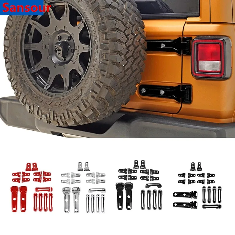 Car Stickers for Jeep Wrangler 2018+ Spare Tire Hinge Door Handle Hinge Decoration Cover for Jeep Wrangler JL Accessories
Car Stickers for Jeep Wrangler 2018+ Spare Tire Hinge Door Handle Hinge Decoration Cover for Jeep Wrangler JL Accessories