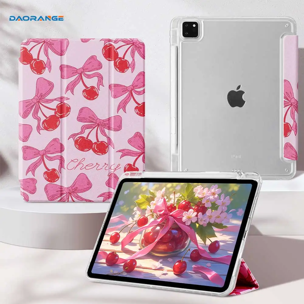 Cherry Bow Tablet Case For iPad Pro 11 12.9 13 in Air 11 13 M4 iPad Air 5/4 10.9 10 5/6/7/8 10.2 9.7 inch 10.5 mini 6 7 Cover
Cherry Bow Tablet Case For iPad Pro 11 12.9 13 in Air 11 13 M4 iPad Air 5/4 10.9 10 5/6/7/8 10.2 9.7 inch 10.5 mini 6 7 Cover