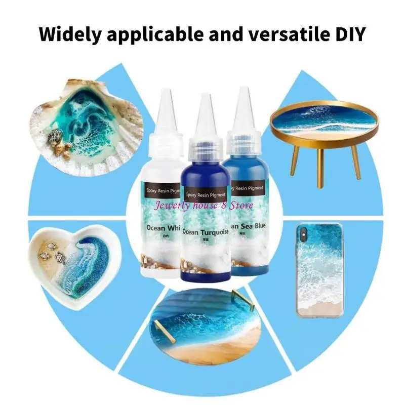 100ML Capacity Resin Coloring Set Opaque Formula Works with UV Epoxy for Crafts
100ML Capacity Resin Coloring Set Opaque Formula Works with UV Epoxy for Crafts