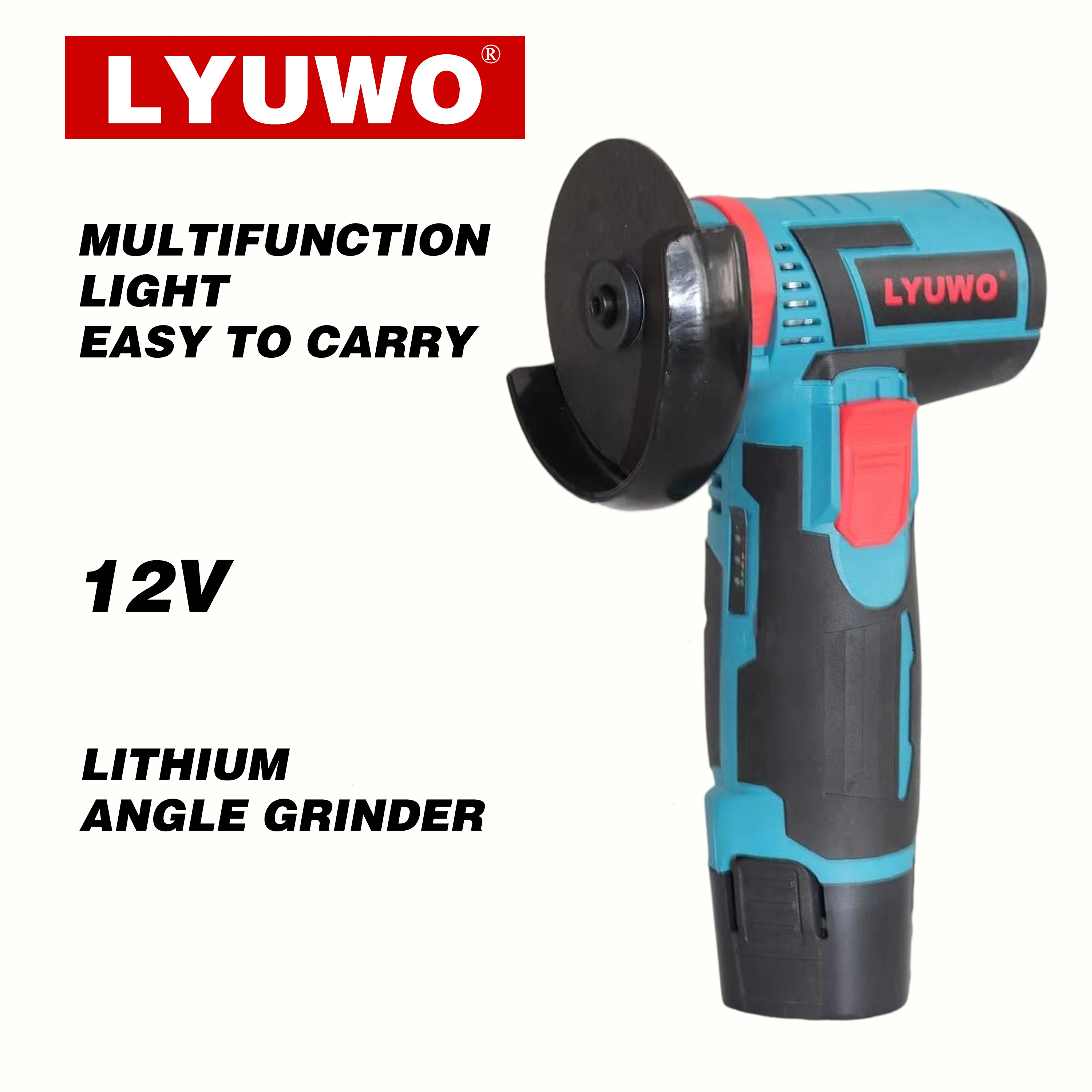 LYUWO Mini Angle Grinder Mini Household Rechargeable Cutting Machine Polishing Machine Electric Hand Grinder Polishing Machine
LYUWO Mini Angle Grinder Mini Household Rechargeable Cutting Machine Polishing Machine Electric Hand Grinder Polishing Machine