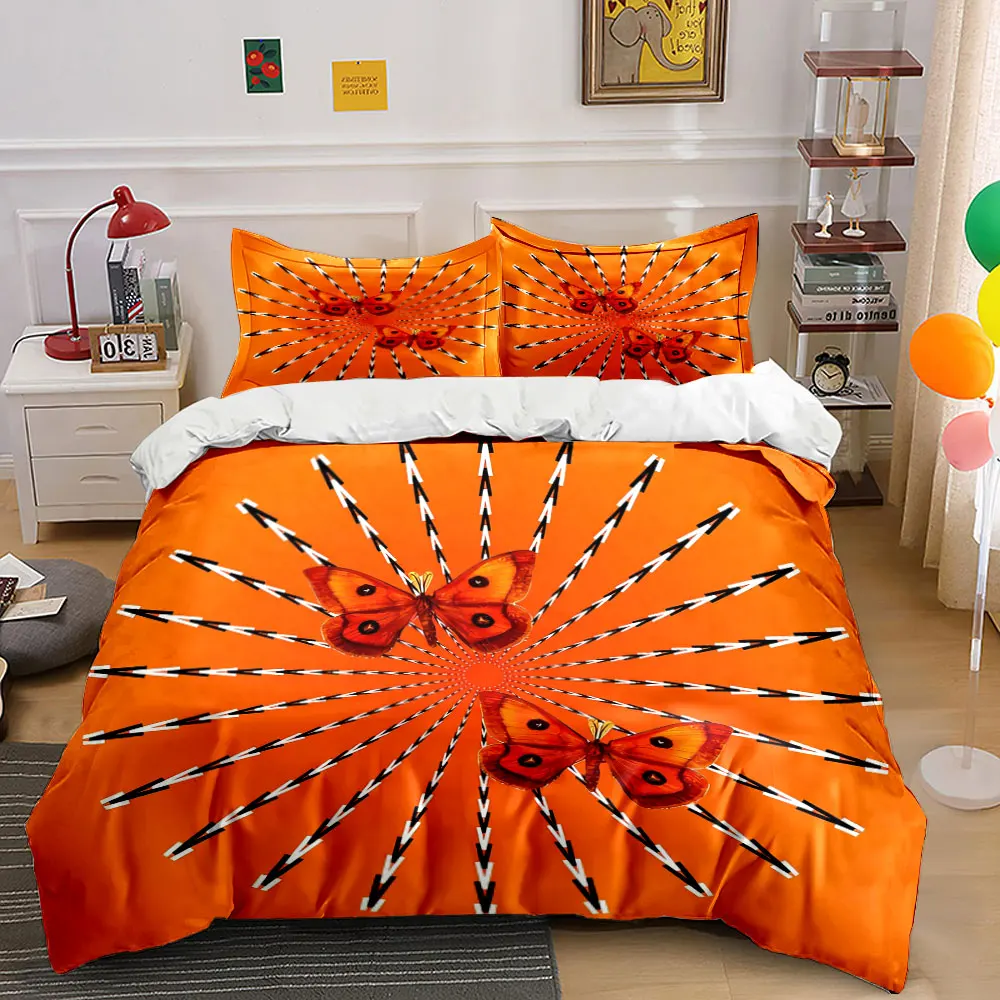 Butterfly Pattern Decor Set Soft Comfortable Duvet Cover Bedding Set Included 1*Duvet Cover & 2*Pillowcases, gift
Butterfly Pattern Decor Set Soft Comfortable Duvet Cover Bedding Set Included 1*Duvet Cover & 2*Pillowcases, gift