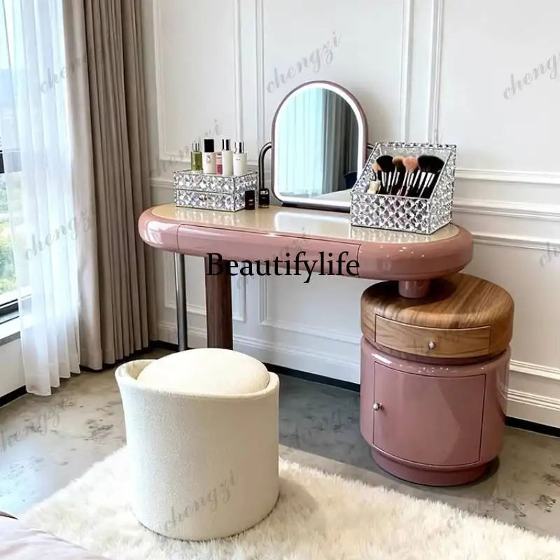 Nordic Makeup Table Narrow European Wood Modern Vanity Desk Bedroom Lounges Storage Coiffeuse Chambre Furniture Home
Nordic Makeup Table Narrow European Wood Modern Vanity Desk Bedroom Lounges Storage Coiffeuse Chambre Furniture Home