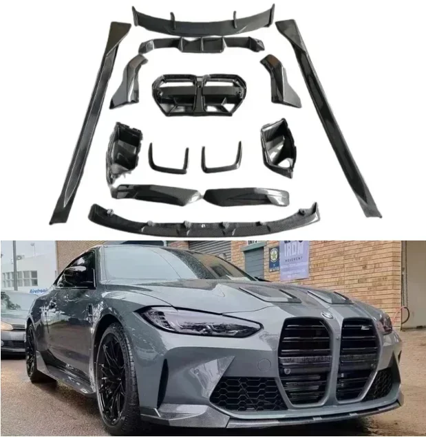 New! For BMW G80 G82 M3 M4 2020-2023 Carbon Fiber Bumper Front Lip Tuyere Grill Grille Rear Diffuser Side Skirt Spoiler Hood Tri
New! For BMW G80 G82 M3 M4 2020-2023 Carbon Fiber Bumper Front Lip Tuyere Grill Grille Rear Diffuser Side Skirt Spoiler Hood Tri