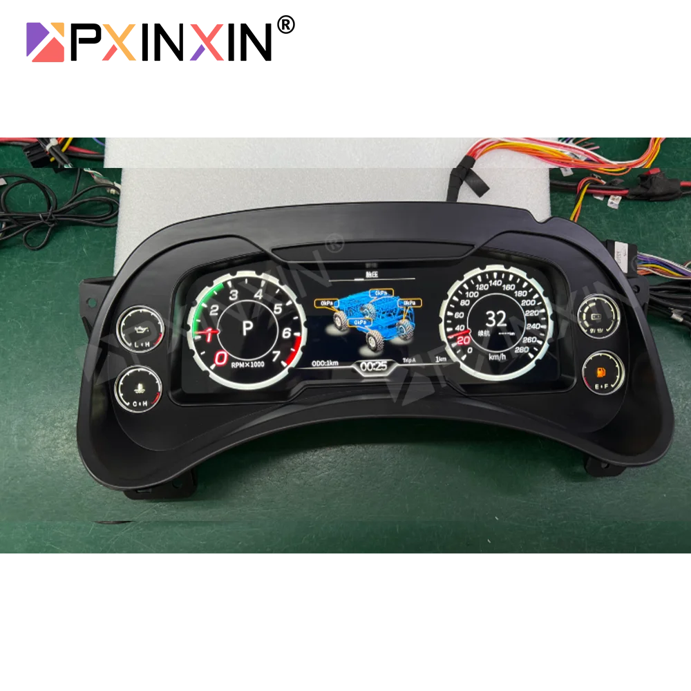 Автомобильная виртуальная панель кабины для Chevrolet Tahoe 2001-2007, цифровой приборный кластер, спидометр, приборная панель, одометр, автоматическое головное устройство
Автомобильная виртуальная панель кабины для Chevrolet Tahoe 2001-2007, цифровой приборный кластер, спидометр, приборная панель, одометр, автоматическое головное устройство