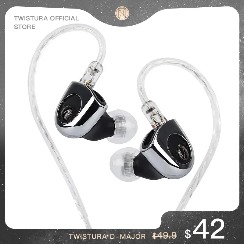 TWISTURA D-Major Earphones
TWISTURA D-Major Earphones